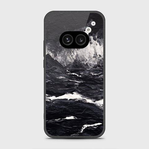 Nothing Phone 2a Plus - Black Marble Series - HQ Premium Shine Durable Shatterproof Case