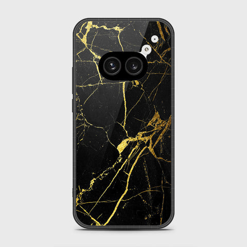Nothing Phone 2a Plus - Black Marble Series - HQ Premium Shine Durable Shatterproof Case