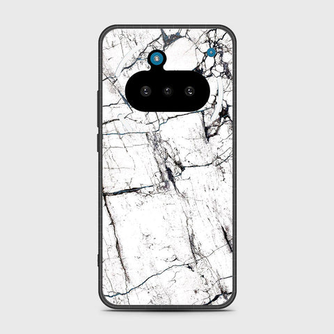 Nothing Phone 3a - White Marble Series 2 - HQ Premium Shine Durable Shatterproof Case