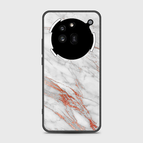 Nothing Phone 3a Pro - White Marble Series - HQ Premium Shine Durable Shatterproof Case