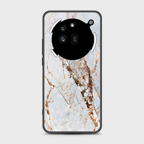 Nothing Phone 3a Pro - White Marble Series - HQ Premium Shine Durable Shatterproof Case