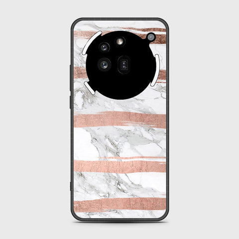 Nothing Phone 3a Pro - White Marble Series - HQ Premium Shine Durable Shatterproof Case