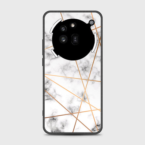 Nothing Phone 3a Pro - White Marble Series 2 - HQ Premium Shine Durable Shatterproof Case