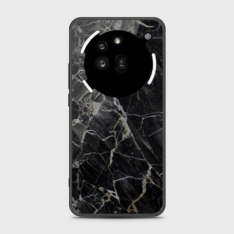 Nothing Phone 3a Pro - Black Marble Series - HQ Premium Shine Durable Shatterproof Case
