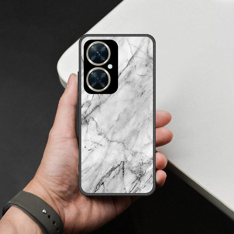Huawei nova 11i Cover - White Marble Series - HQ Premium Shine Durable Shatterproof Case