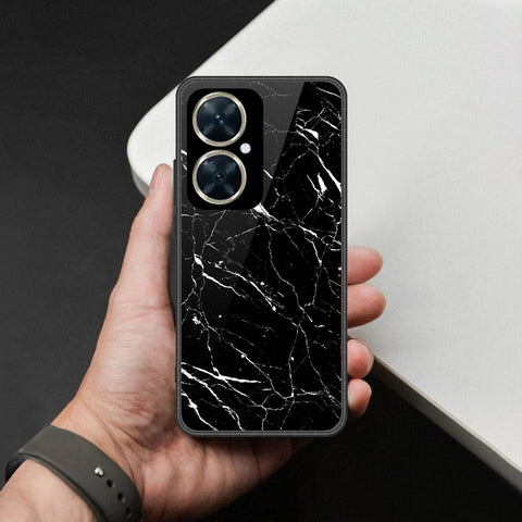 Huawei nova 11i Cover - Black Marble Series - HQ Premium Shine Durable Shatterproof Case