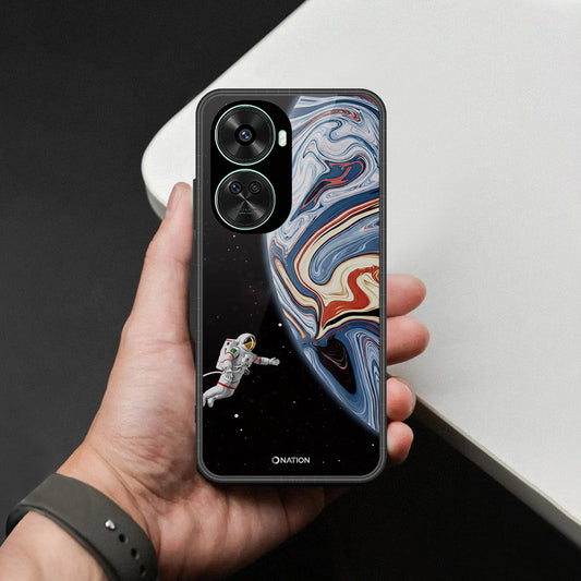 Huawei nova 11 SE Cover - Cosmic Marble Astronaut Design - HQ Premium Shine Durable Shatterproof Case