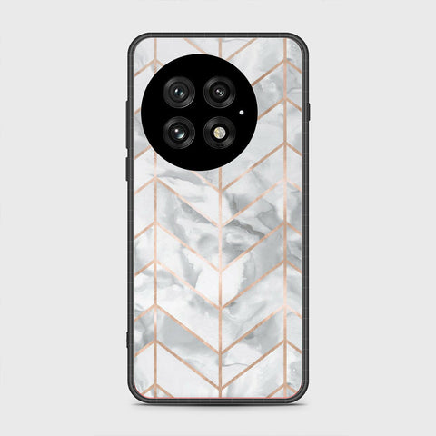 OnePlus 13 - White Marble Series 2 - HQ Premium Shine Durable Shatterproof Case