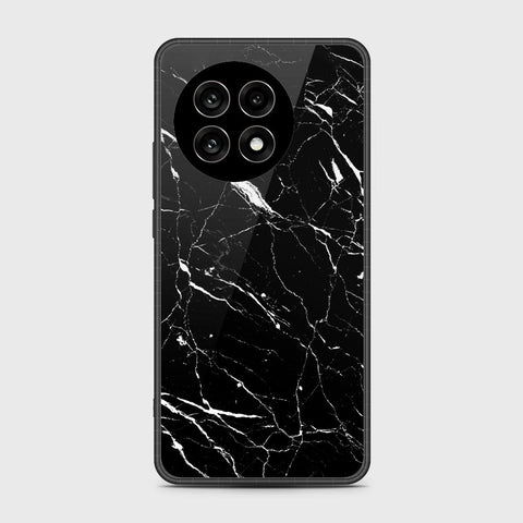 OnePlus 13R - Black Marble Series - HQ Premium Shine Durable Shatterproof Case