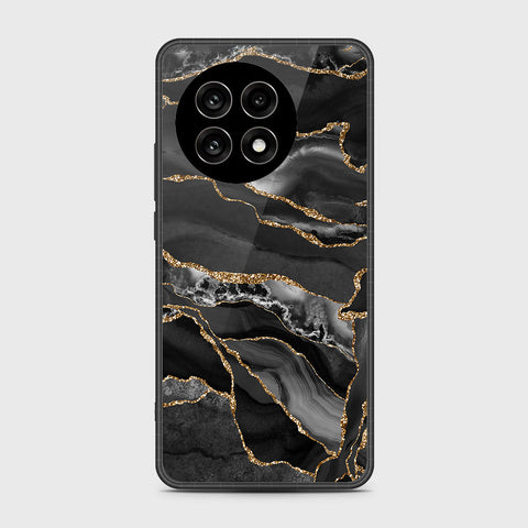 OnePlus 13R - Black Marble Series - HQ Premium Shine Durable Shatterproof Case