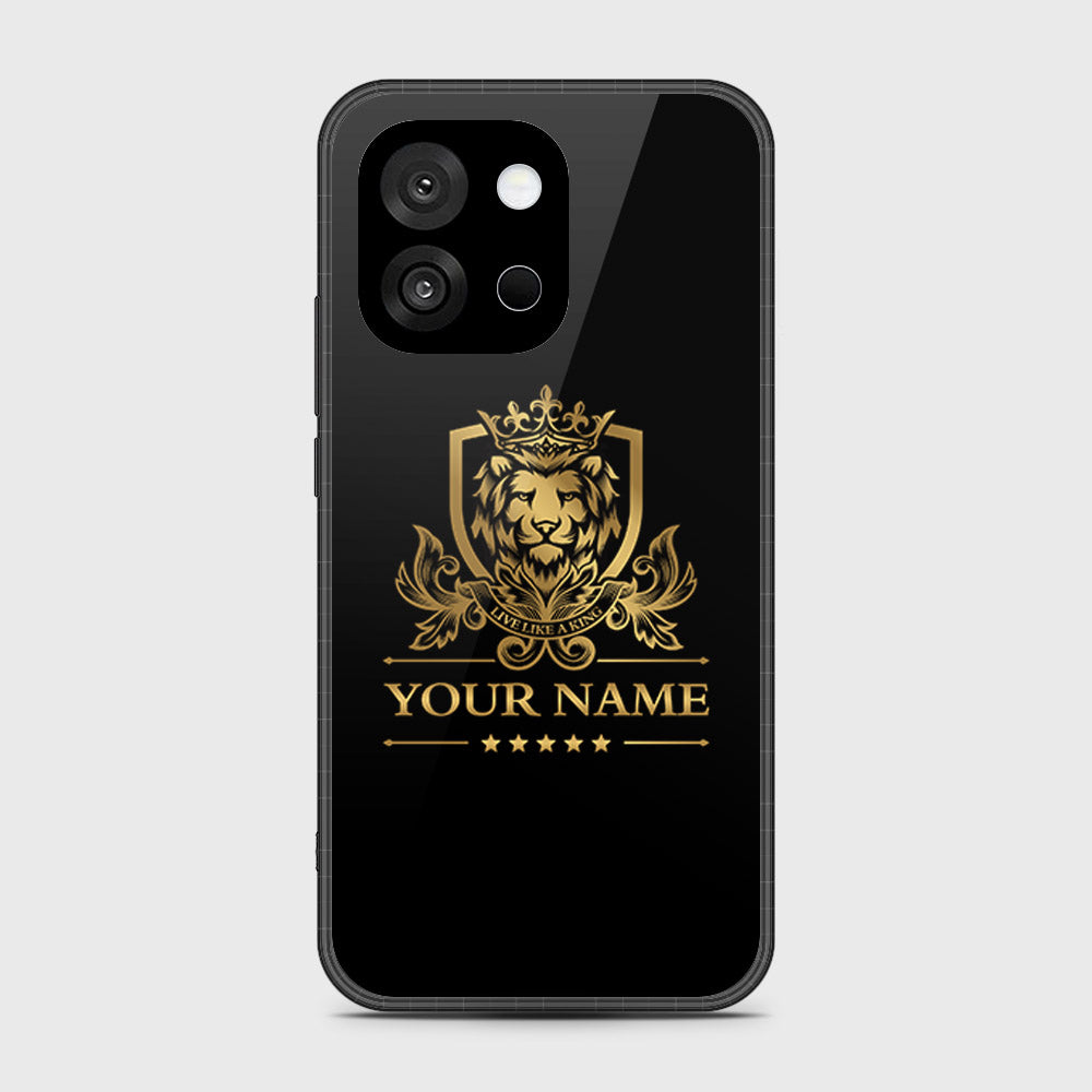 OnePlus 13T - Gold Series - HQ Ultra Shine Premium Infinity Glass Soft Silicon Borders Case