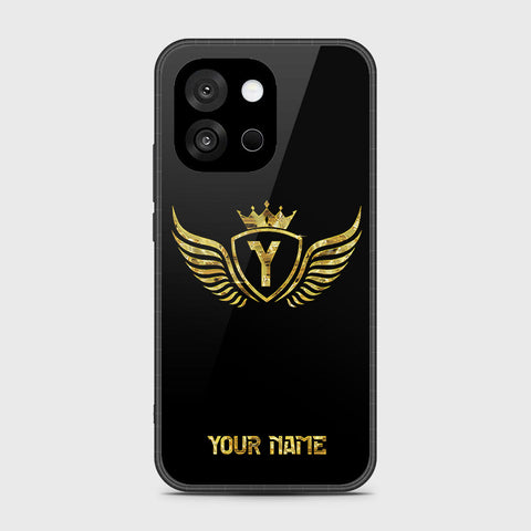 OnePlus 13T - Gold Series - HQ Ultra Shine Premium Infinity Glass Soft Silicon Borders Case