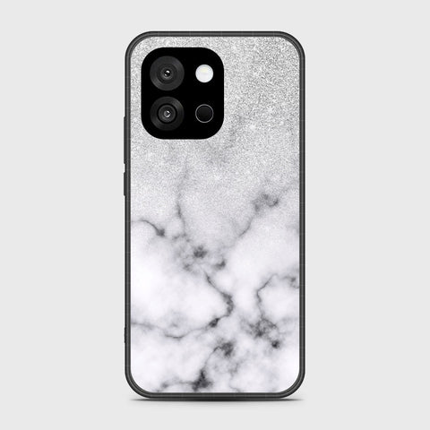 OnePlus 13s - White Marble Series - HQ Ultra Shine Premium Infinity Glass Soft Silicon Borders Case