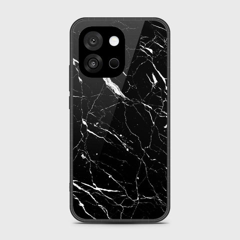 OnePlus 13s - Black Marble Series - HQ Ultra Shine Premium Infinity Glass Soft Silicon Borders Case