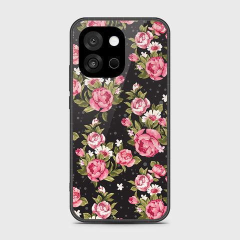 OnePlus 13T - Floral Series - HQ Ultra Shine Premium Infinity Glass Soft Silicon Borders Case