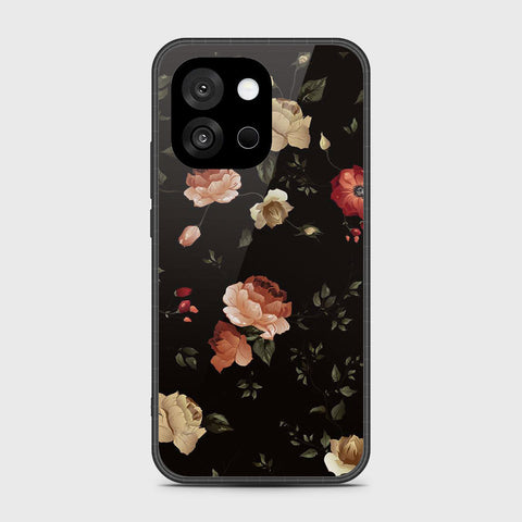 OnePlus 13T - Floral Series 2 - HQ Ultra Shine Premium Infinity Glass Soft Silicon Borders Case