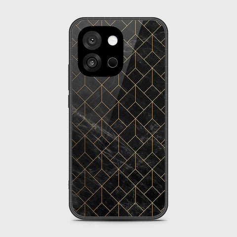 OnePlus 13T - Black Marble Series - HQ Ultra Shine Premium Infinity Glass Soft Silicon Borders Case