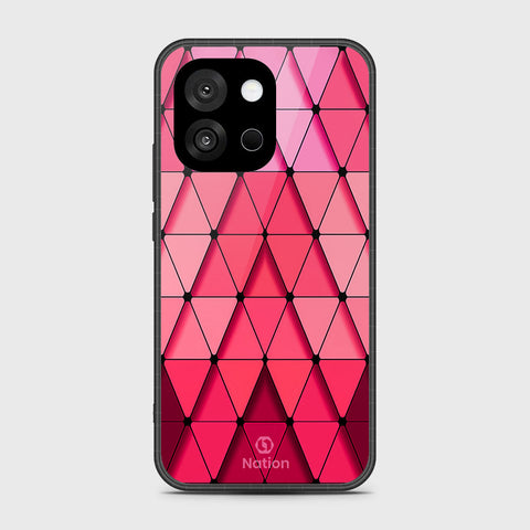 OnePlus 13T - Onation Pyramid Series - HQ Ultra Shine Premium Infinity Glass Soft Silicon Borders Case