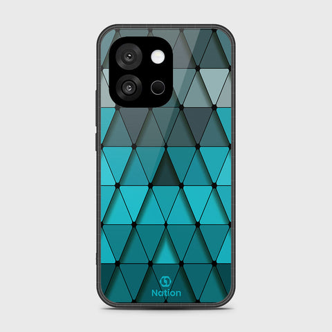 OnePlus 13T - Onation Pyramid Series - HQ Ultra Shine Premium Infinity Glass Soft Silicon Borders Case
