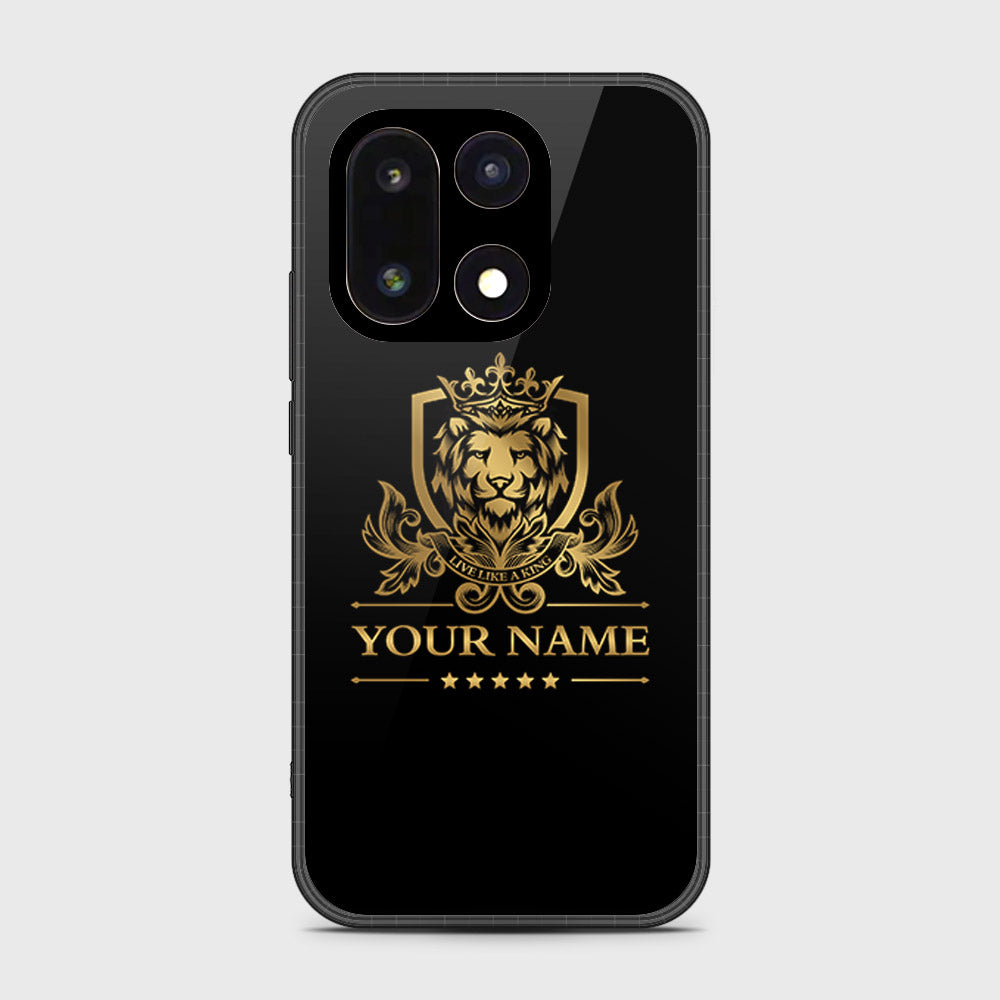 OnePlus 15 - Gold Series - HQ Ultra Shine Premium Infinity Glass Soft Silicon Borders Case