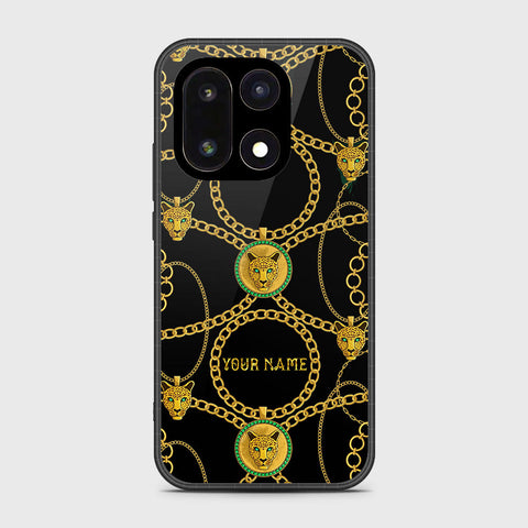 OnePlus 15 - Gold Series - HQ Ultra Shine Premium Infinity Glass Soft Silicon Borders Case