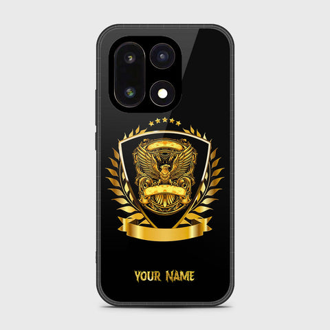 OnePlus 15 - Gold Series - HQ Ultra Shine Premium Infinity Glass Soft Silicon Borders Case