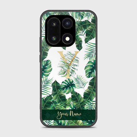 OnePlus 15 - Personalized Alphabet Series - HQ Ultra Shine Premium Infinity Glass Soft Silicon Borders Case