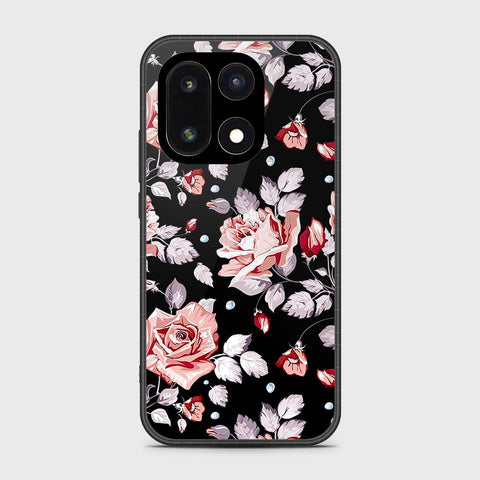 OnePlus 15 - Floral Series - HQ Ultra Shine Premium Infinity Glass Soft Silicon Borders Case