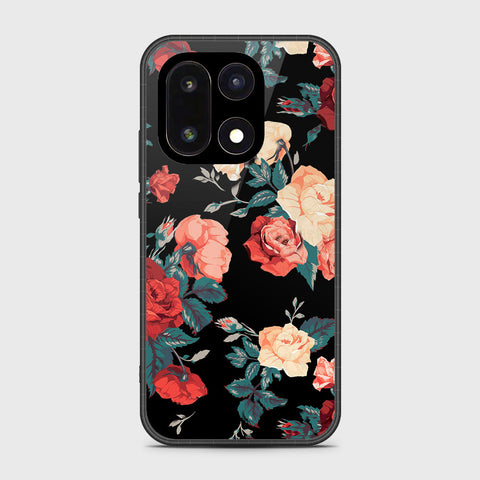 OnePlus 15 - Floral Series 2 - HQ Ultra Shine Premium Infinity Glass Soft Silicon Borders Case