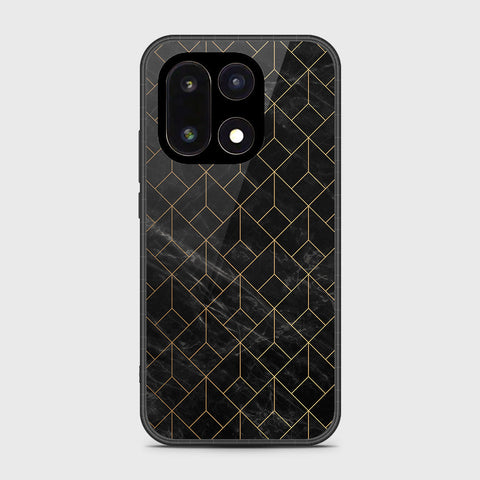 OnePlus 15 - Black Marble Series - HQ Ultra Shine Premium Infinity Glass Soft Silicon Borders Case