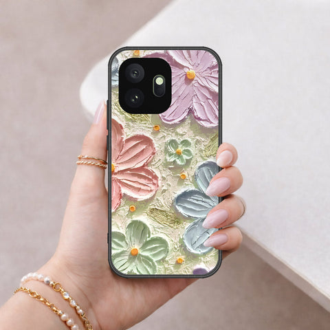 OnePlus 15T Cover - Floral Series - Design 15 - Blue & Green - HQ Premium Shine Durable Shatterproof Case