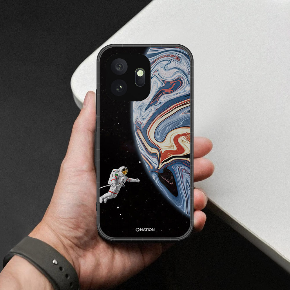 OnePlus 15T Cover - Cosmic Marble Astronaut Design - HQ Premium Shine Durable Shatterproof Case