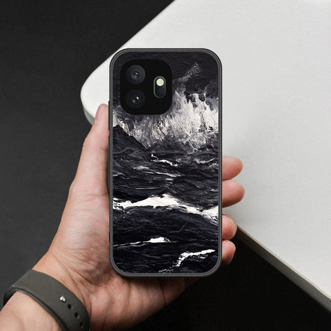 OnePlus 15T Cover - Black Marble Series - HQ Premium Shine Durable Shatterproof Case