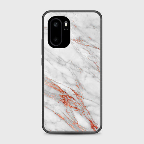 OnePlus Ace 6 - White Marble Series - HQ Ultra Shine Premium Infinity Glass Soft Silicon Borders Case