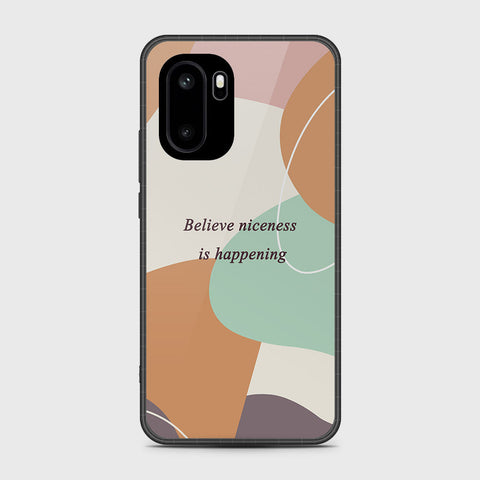 OnePlus Ace 6 - Happy Series - HQ Ultra Shine Premium Infinity Glass Soft Silicon Borders Case