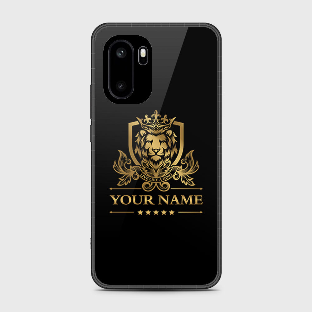 OnePlus Ace 6 - Gold Series - HQ Ultra Shine Premium Infinity Glass Soft Silicon Borders Case