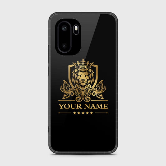OnePlus Ace 6 - Gold Series - HQ Ultra Shine Premium Infinity Glass Soft Silicon Borders Case