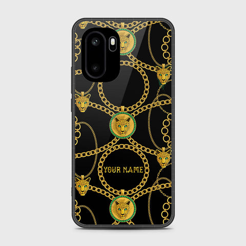 OnePlus Ace 6 - Gold Series - HQ Ultra Shine Premium Infinity Glass Soft Silicon Borders Case