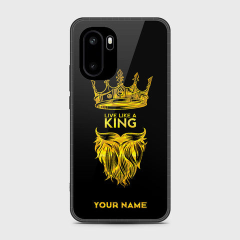 OnePlus Ace 6 - Gold Series - HQ Ultra Shine Premium Infinity Glass Soft Silicon Borders Case