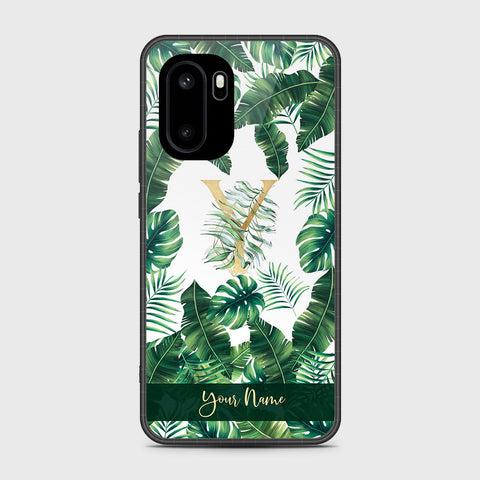 OnePlus Ace 6 - Personalized Alphabet Series - HQ Ultra Shine Premium Infinity Glass Soft Silicon Borders Case