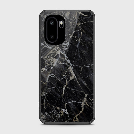 OnePlus Ace 6 - Black Marble Series - HQ Ultra Shine Premium Infinity Glass Soft Silicon Borders Case