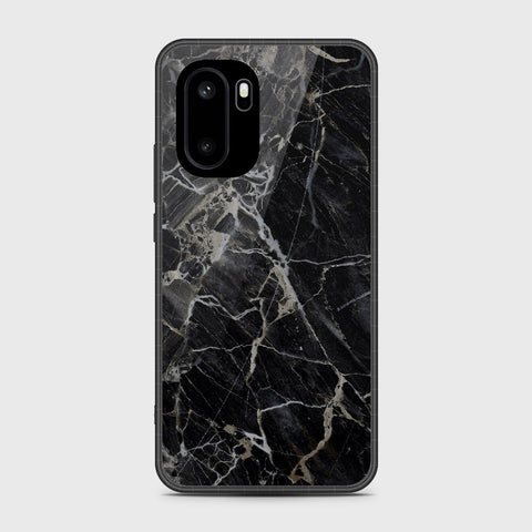 OnePlus Ace 6 - Black Marble Series - HQ Ultra Shine Premium Infinity Glass Soft Silicon Borders Case