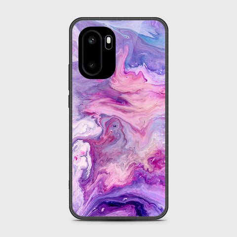 OnePlus Ace 6 - Colorful Marble Series - HQ Ultra Shine Premium Infinity Glass Soft Silicon Borders Case
