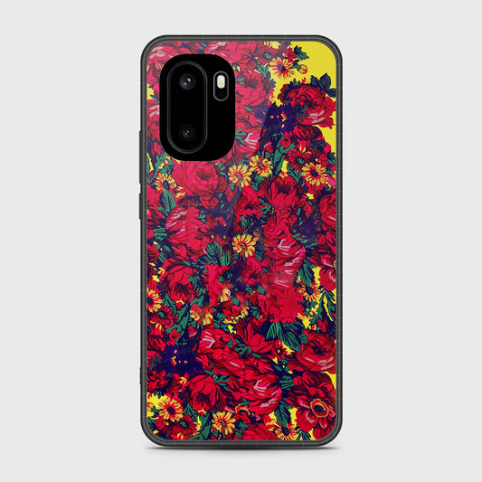 OnePlus Ace 6 - Floral Series - HQ Ultra Shine Premium Infinity Glass Soft Silicon Borders Case