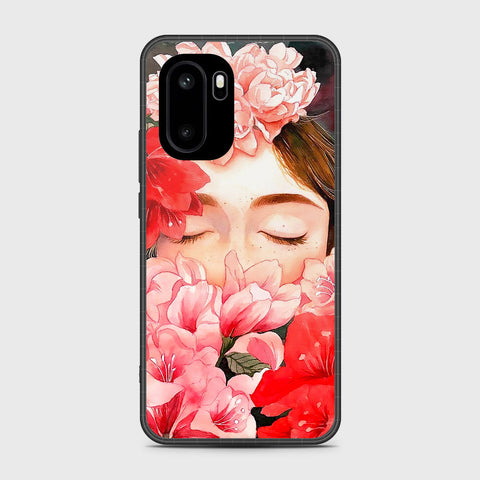 OnePlus Ace 6 - Floral Series - HQ Ultra Shine Premium Infinity Glass Soft Silicon Borders Case