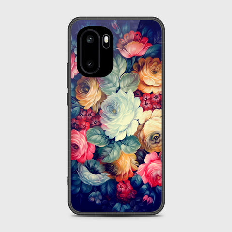 OnePlus Ace 6 - Floral Series 2 - HQ Ultra Shine Premium Infinity Glass Soft Silicon Borders Case