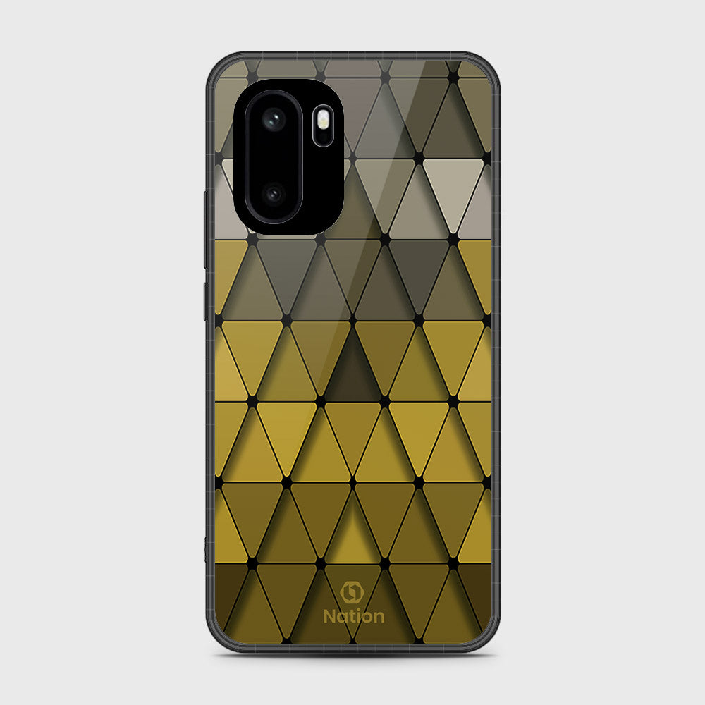 OnePlus Ace 6 - Onation Pyramid Series - HQ Ultra Shine Premium Infinity Glass Soft Silicon Borders Case
