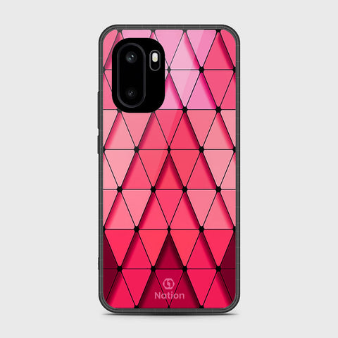 OnePlus Ace 6 - Onation Pyramid Series - HQ Ultra Shine Premium Infinity Glass Soft Silicon Borders Case