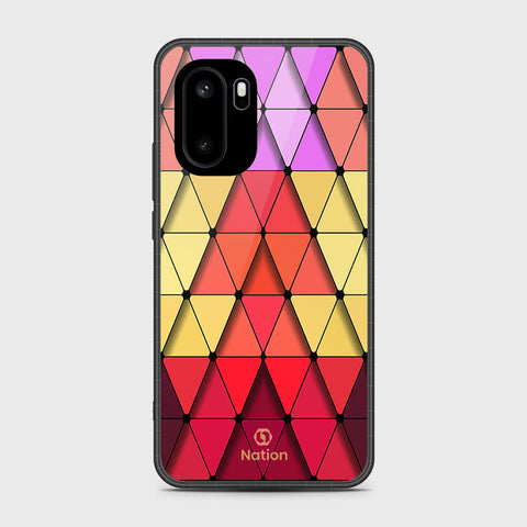OnePlus Ace 6 - Onation Pyramid Series - HQ Ultra Shine Premium Infinity Glass Soft Silicon Borders Case