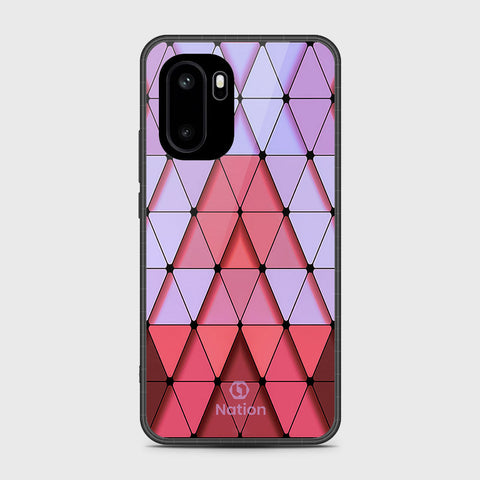 OnePlus Ace 6 - Onation Pyramid Series - HQ Ultra Shine Premium Infinity Glass Soft Silicon Borders Case
